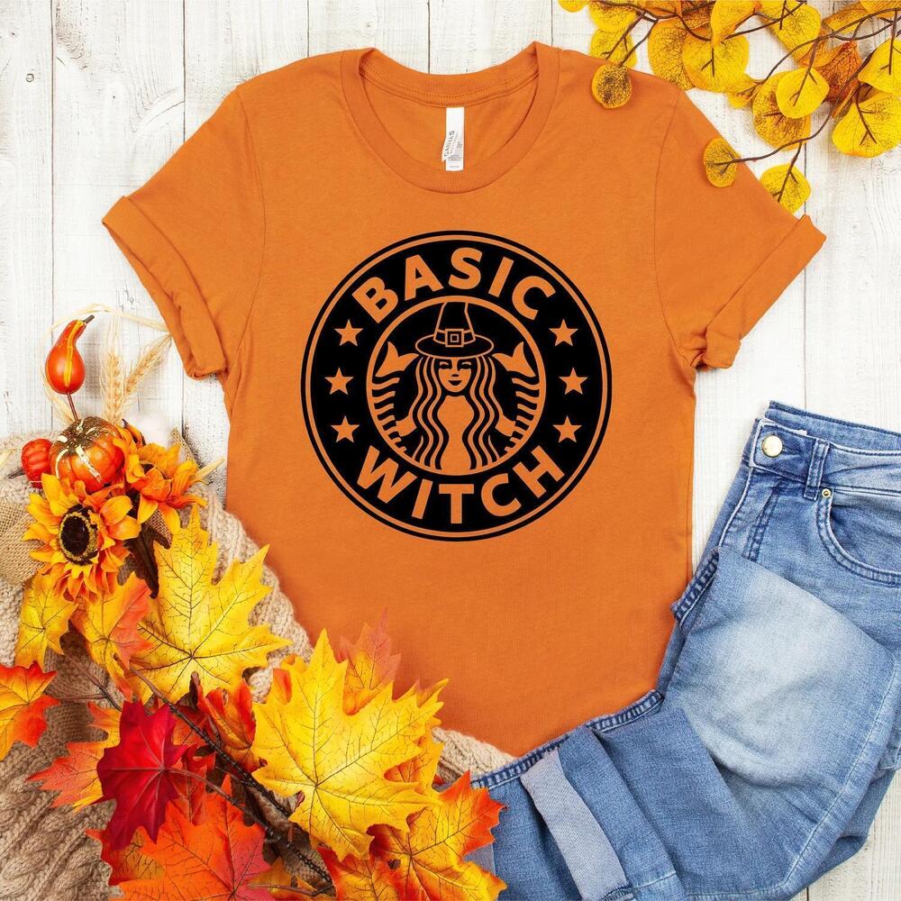 Basic Witch Halloween Shirt, Graphic Tee